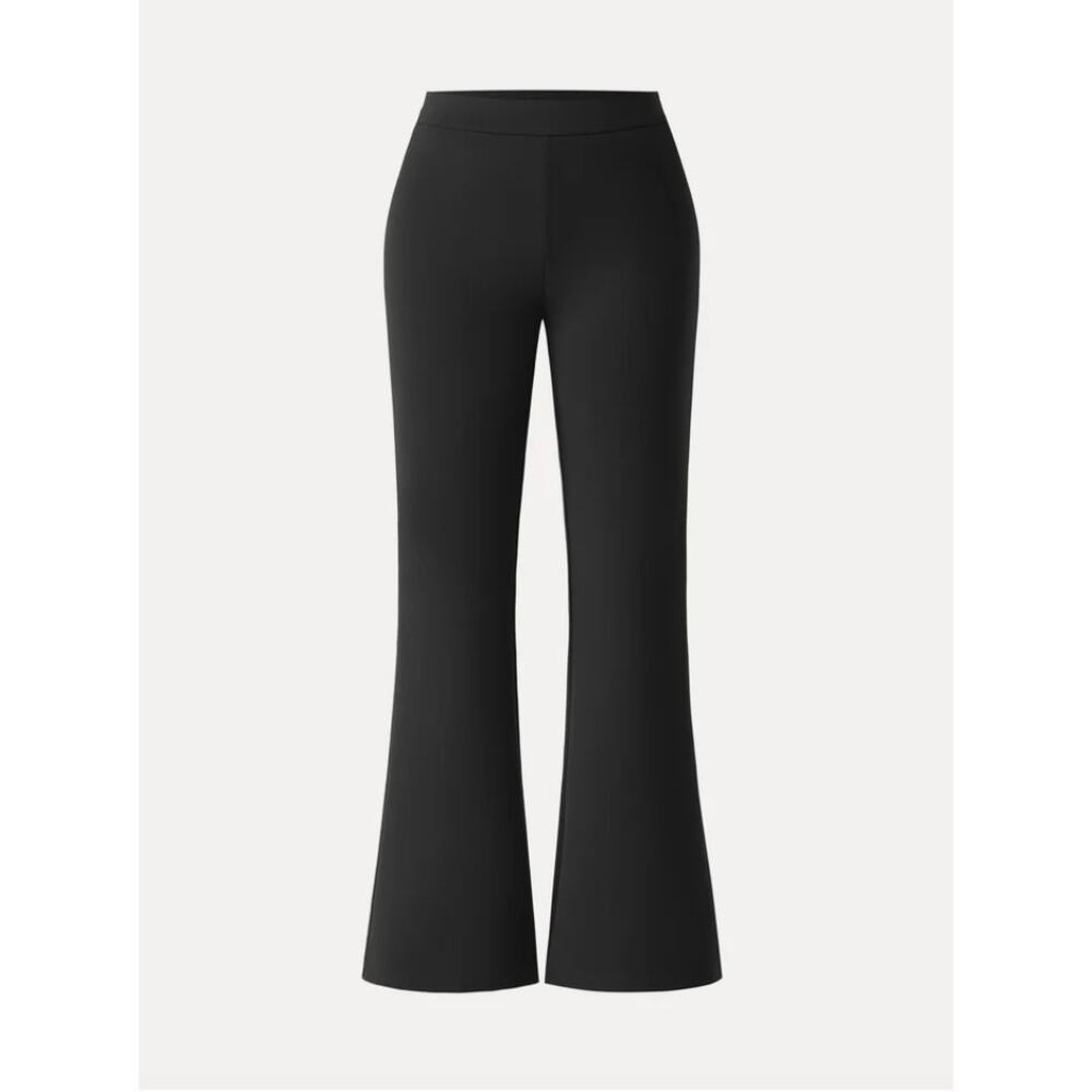 OGL Ponte-De-Roma Slimming Ponte High Rise Pull-on Flared Pants NWT SIZE S/P